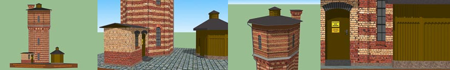 Wasserturm Ziegel